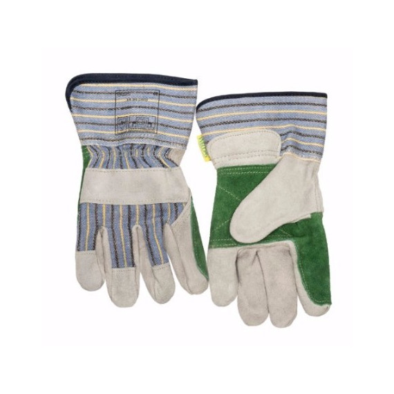 Double paume de gant de la peau 7,5 cm (taille L)
