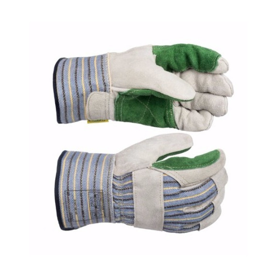Double skin glove palm 7.5 cm (size L)