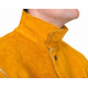 Veste brune dorée avec tissu ignifuge au dos