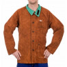 Professional welder jacket WELDAS Lava Brown