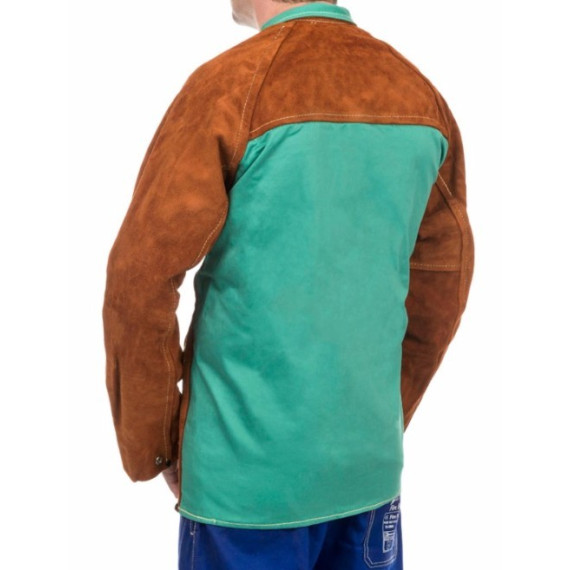 Veste soudeuse Lava Brown avec dossier