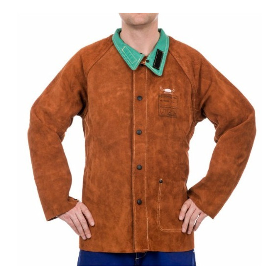 Welder Jacket Lava Brown mit Backduence-Stoff zurück