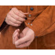 Veste soudeuse Lava Brown avec dossier