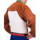 Bolero Lava Brown con dorso abierto