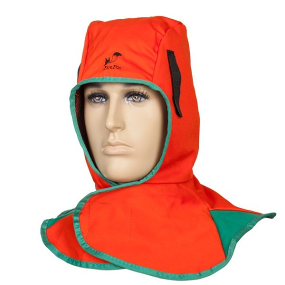 Cappuccio arancione ritardante per fiamma Fire Fox