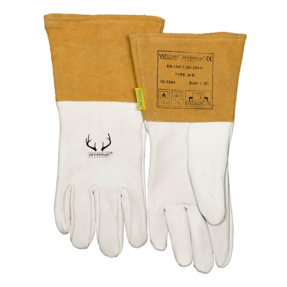Luva Tig Softouch Flor de pele Venado e punho inteiro