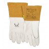 WELDAS TIG Softouch deer grain leather glove with split cowhide cuff