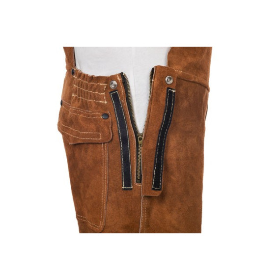 Pantalón Lava Brown  con proteccion pecho y dorso cerrado