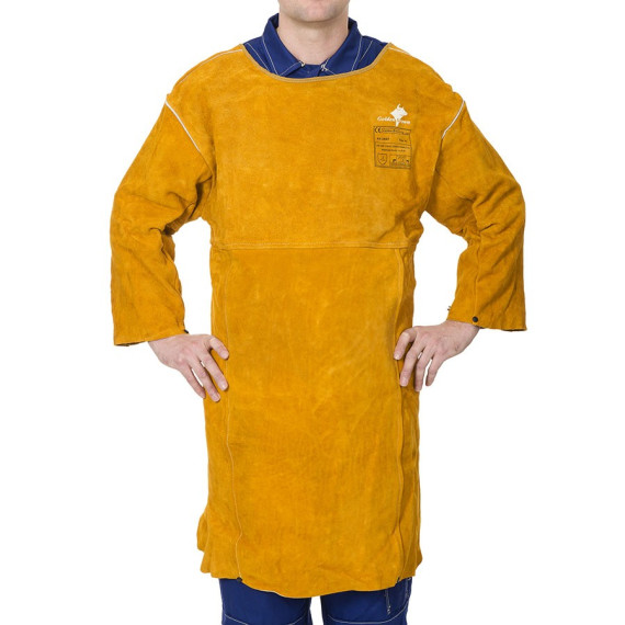 Mandil Golden Brown  tipo hombro, largo 92 cm