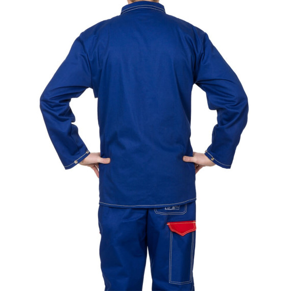 Blaue Feuerfeuerfuchsjacke