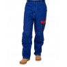 Pantaloni da saldatore blu ignifughi Fire Fox