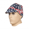 Chapeau de soudeur WELDAS modèle drapeau USA Fire Fox