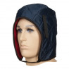 Thermal hood for helmet in blue with WELDAS Turmoflex elastic