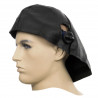 WELDAS full grain leather head protection cap