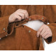 Mandil Lava Brown Long 51cm, Width 56cm