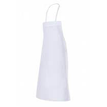 Grembiule bianco con 4S Series Peto (dimensioni della taglia)