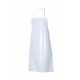 White apron with PVC breeding (single size)