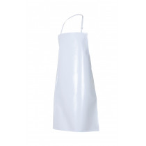 Grembiule bianco con allevamento in PVC (singola dimensione)