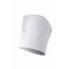 Chapeau de cuisine blanc avec grille supérieure Unisexe VELLE Série 82