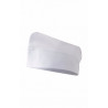 Boat style chef hat in white VELILLA Series 90