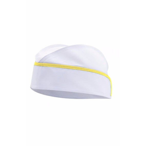 Gorro militar blanco con rejilla Serie P91