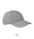 Gorra a 6 pannelli SOL'S APOLLO