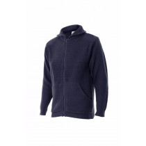 Navy Blue Jacket Thick Point With High Neck Series 102