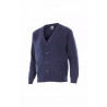 Marineblaue Jacke mit Rippkragen VELILLA Serie 103