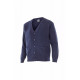 Chaqueta azul marino punto fino Serie 103C