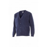Giacca blu navy in punto fine con colletto a V VELILLA Serie 103C