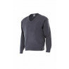 Jersey de trabajo en punto fino con cuello en pico VELILLA Serie 104