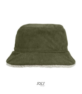 Sombrero De Pescador Reversible Sherpa Y Terciopelo SOL'S BUCKET 2IN1