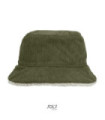 Sombrero da Pescatore Reversibile Sherpa e Velluto SOL'S BUCKET 2IN1