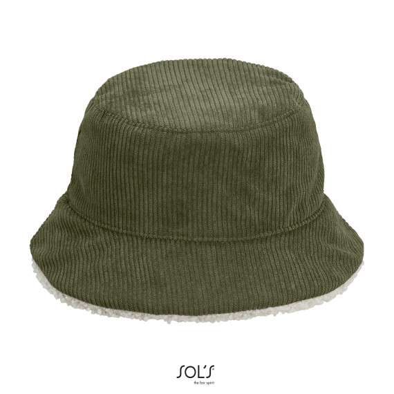 Réversible Fisherman Sherpa et Terciopelo SOL'S BUCKET 2IN1