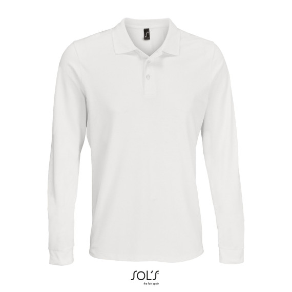 Polo Unisex Langarm aus Polycotton SOL'S PRIME LSL