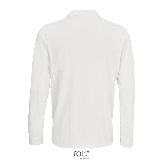 Polo Unisex Manga Longa De Polialgodão SOL'S PRIME LSL