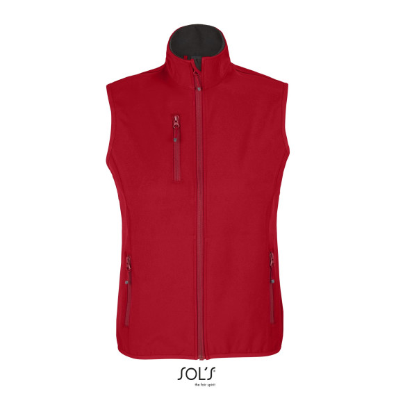Chaleco De Mujer Softshell SOL'S FALCON BW WOMEN