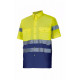 Two-tone shirt short sleeve high visibility series 142