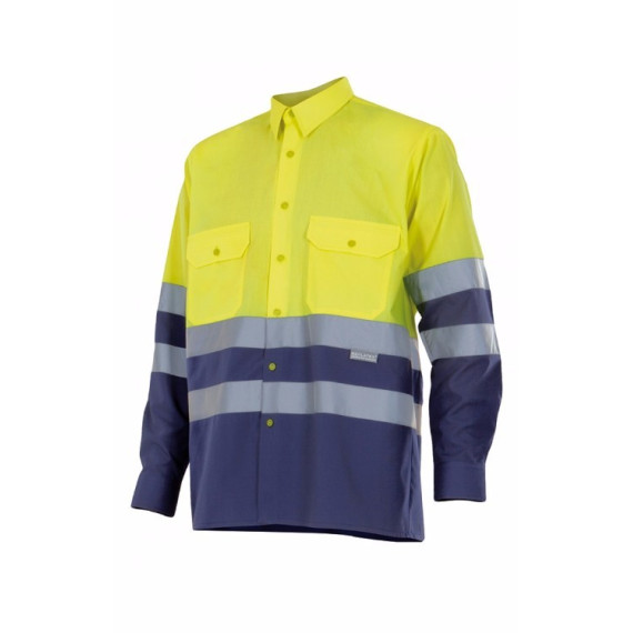 Chemise à manches longues à deux couleurs Série haute visibilité 144