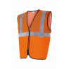 Professional vest with high visibility mesh fabric VELILLA Series 146