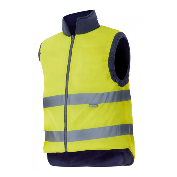 High visibility reversible quilted vest series 148