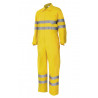 High visibility coverall with reflective tapes VELILLA Multipockets Series 150