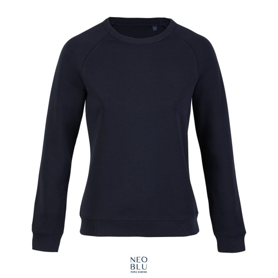 Sudadera Donna In French Terry Con Collo Rotondo NEOBLU NELSON DONNA