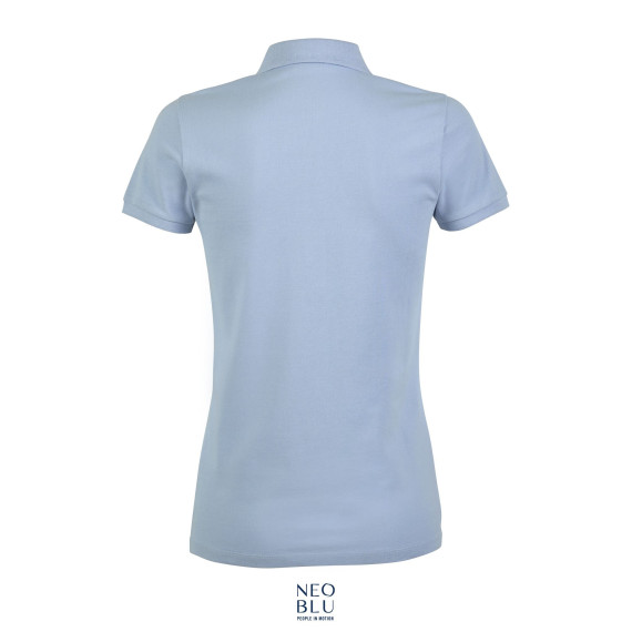 Polo Piqué Donna Con Patta Nascosta NEOBLU OWEN DONNA