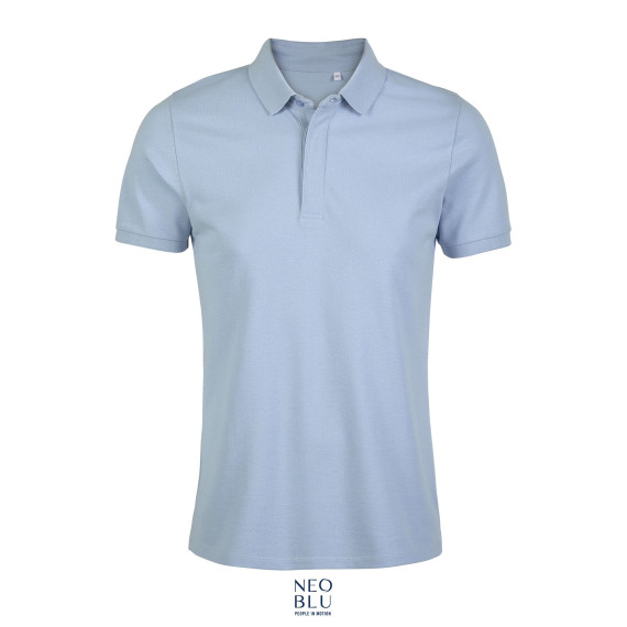 Piqué Polo Herren mit verdeckter Knopfleiste NEOBLU OWEN MEN
