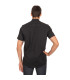Men's shirt with Mao collar and short sleeves, poplin fabric POP REDLINE UNIFORMS GARY'S 296100