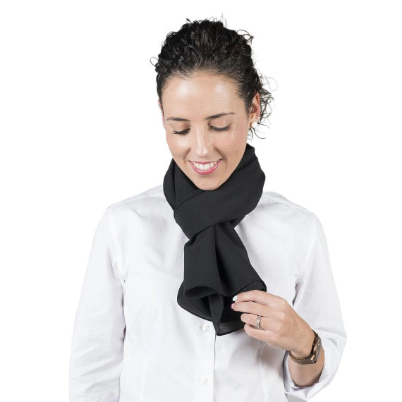 Rectangular scarf in vibrant colors, made of 100% polyester sheer chiffon, 145x60 cm UNIFORMES GARY'S 461200.