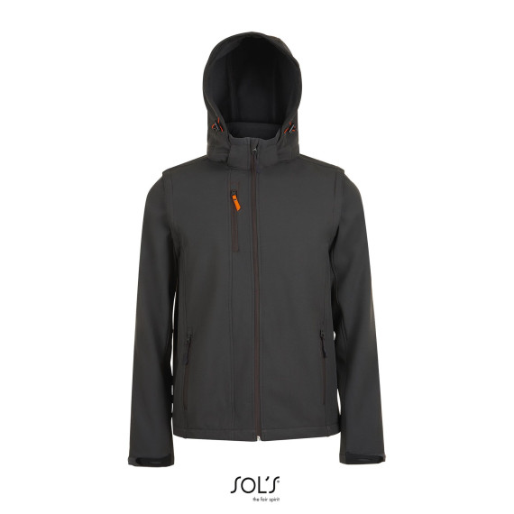 Jaqueta Softshell com capuz e alças extra TRANSFORMER SOL