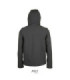 Giacca Softshell con cappuccio e maniche rimovibili