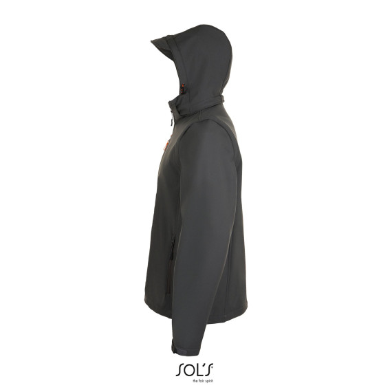Jaqueta Softshell com capuz e alças extra TRANSFORMER SOL